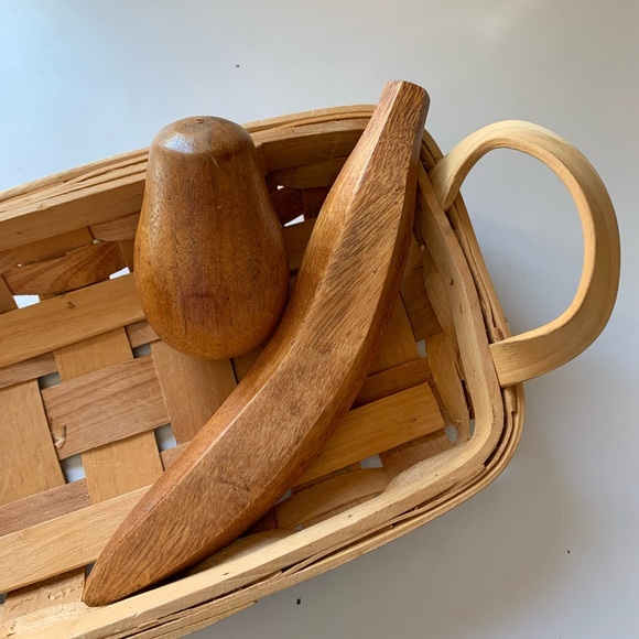 Vintage wooden fruit set - Picture 2 of 5